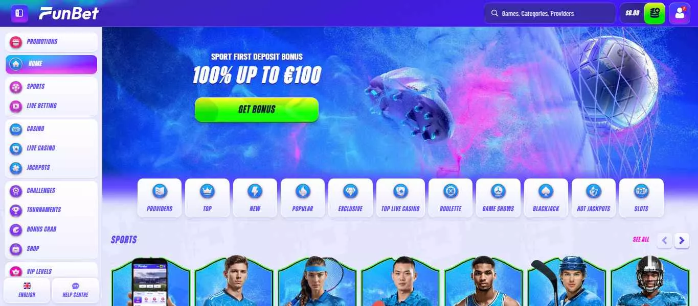 Funbet depozit