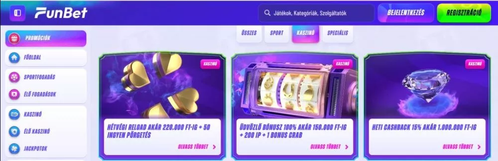 Funbet kaszinó